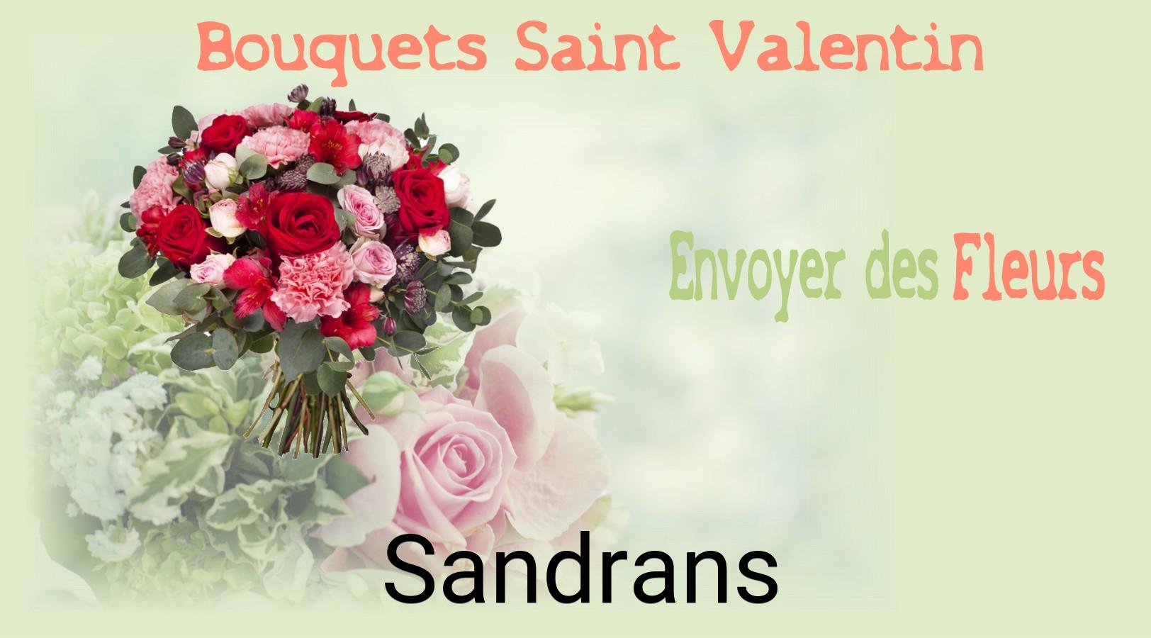 Roses de Saint-Valentin livrées à Sandrans